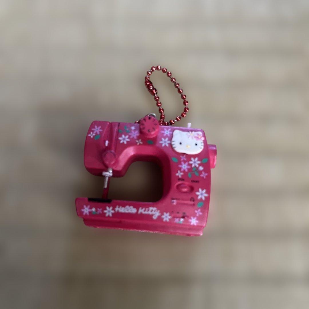 Hello Kitty Sewing Machine Miniature Gacha