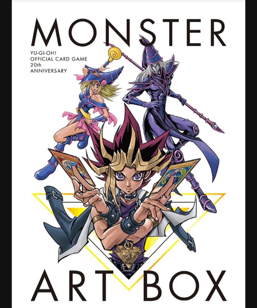 【全新未拆封】游戏王 MONSTERARTBOX 附怪兽艺术盒卡片
