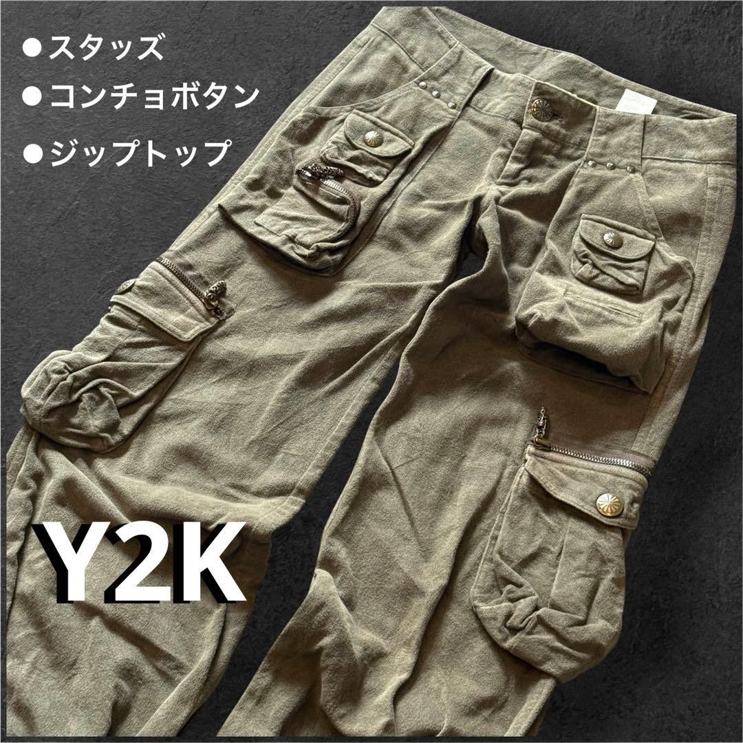 00s初期stats gimic多口袋汽车短裤Y2K