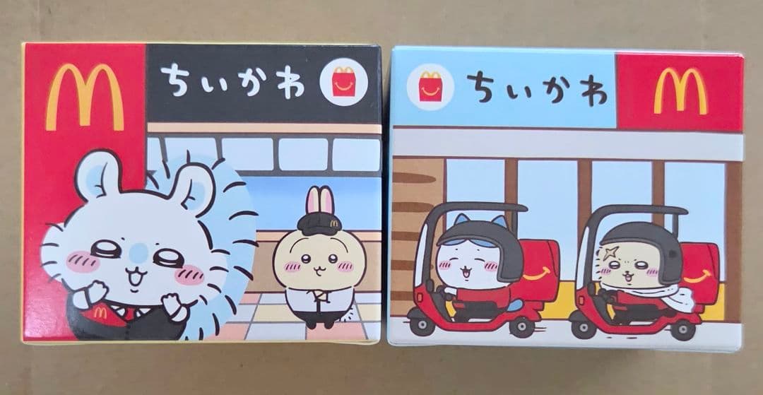 ちいかわ マクドナルド コラボ フィギュア 2点セット ラッコ 古本屋