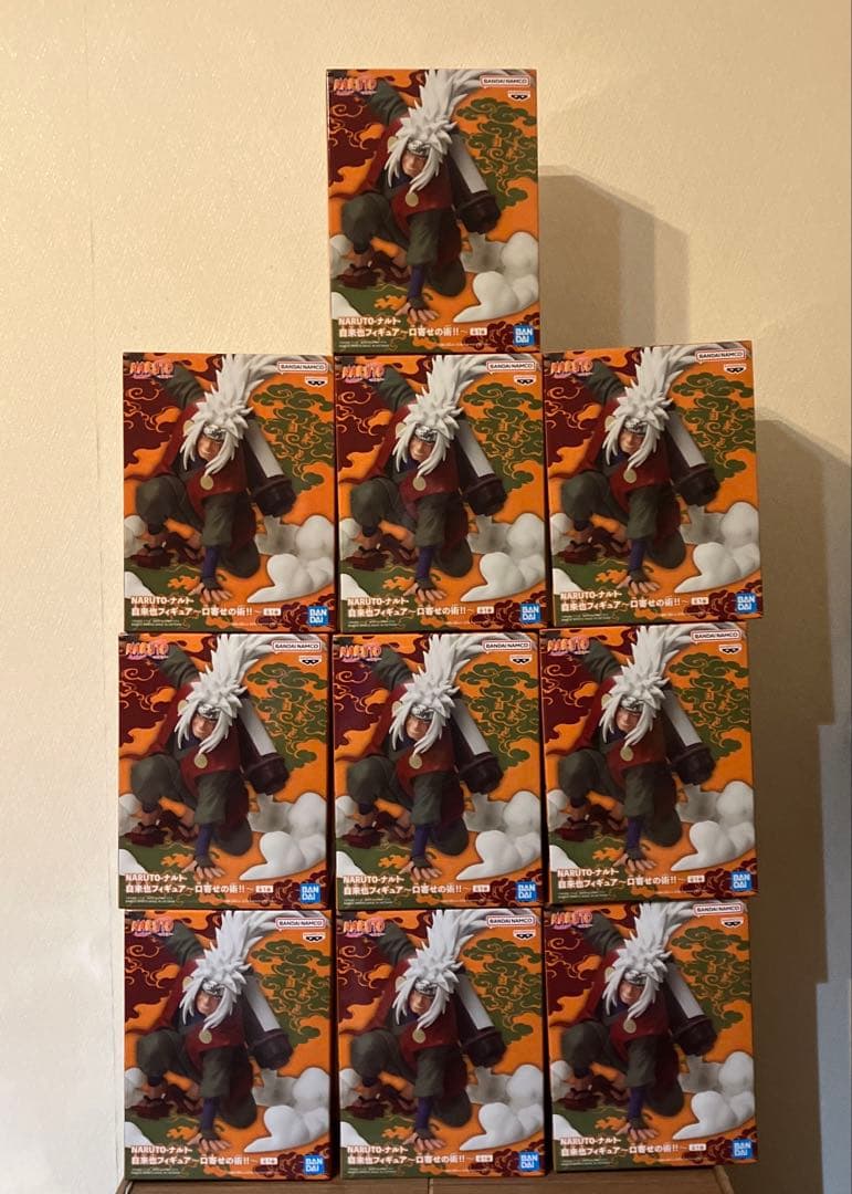 NARUTO Naruto Shippuden Jiraiya Figure Summoning Technique 10-Piece Set
