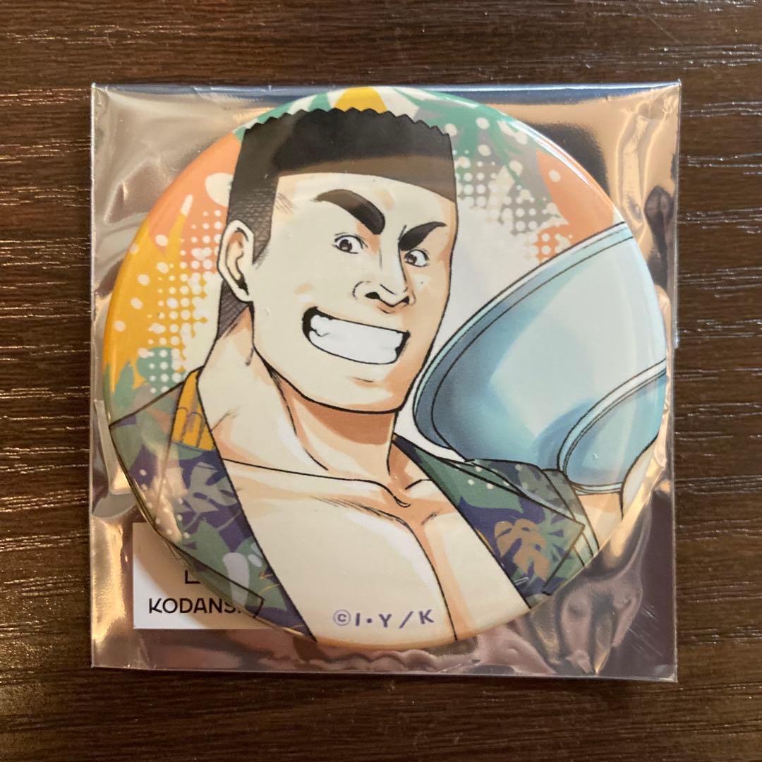 Grand Blue Exhibition Can Badge Tokita Nobuharu Grand Blue 10th Anniversary
