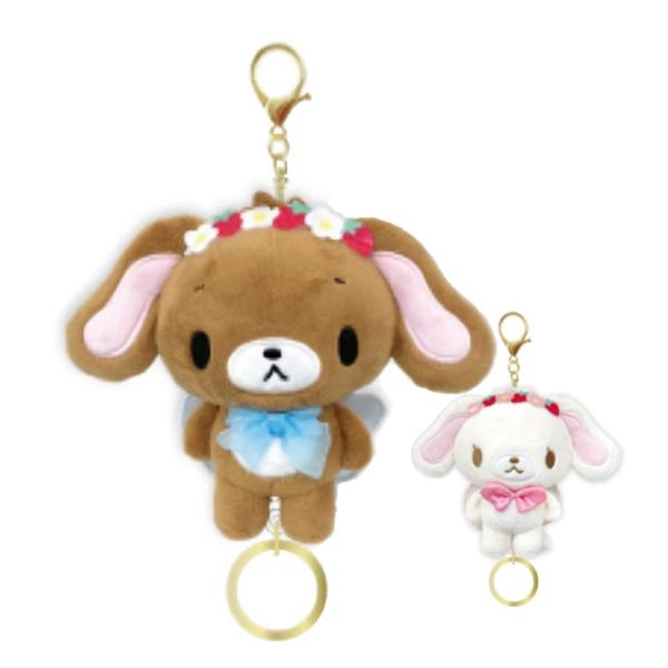 サンリオ シュガーバニーズ リールマスコット キーホルダー スマホ ぬいぐるみ グッズ 子供 かわいい 女の子 女子 男の子 男子 小学生 中学生 大学生 大人 誕生