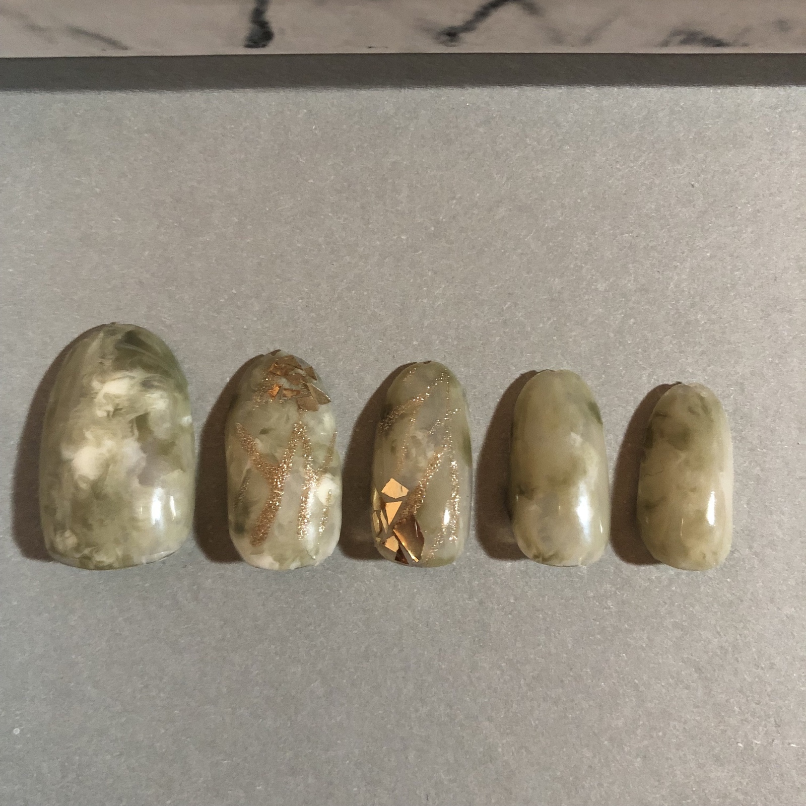 Marble Nail Tips
