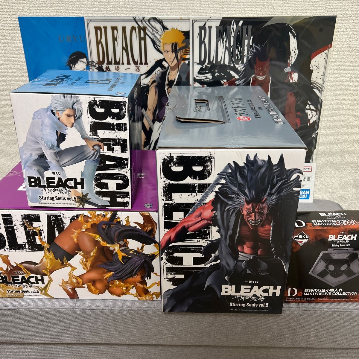 一番くじ BLEACH Stirring Souls vol.5 フィギュア セット B賞.C賞.D賞.G賞ラストワン