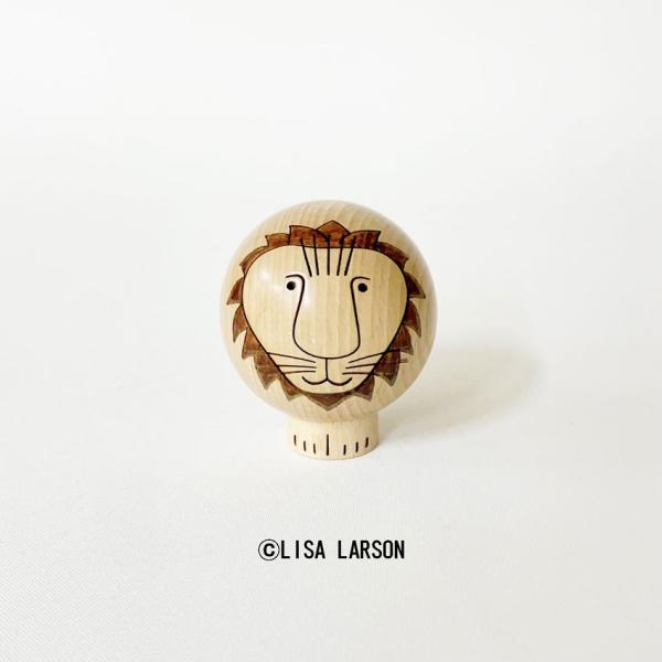 Lisa Larson Lion Kokeshi [Usaburo Kokeshi] Gift Present Cute Home Time Life Stayhome Healing Interior Wooden Made in Japan Traditional Craftsmanship Father's Day Gift
