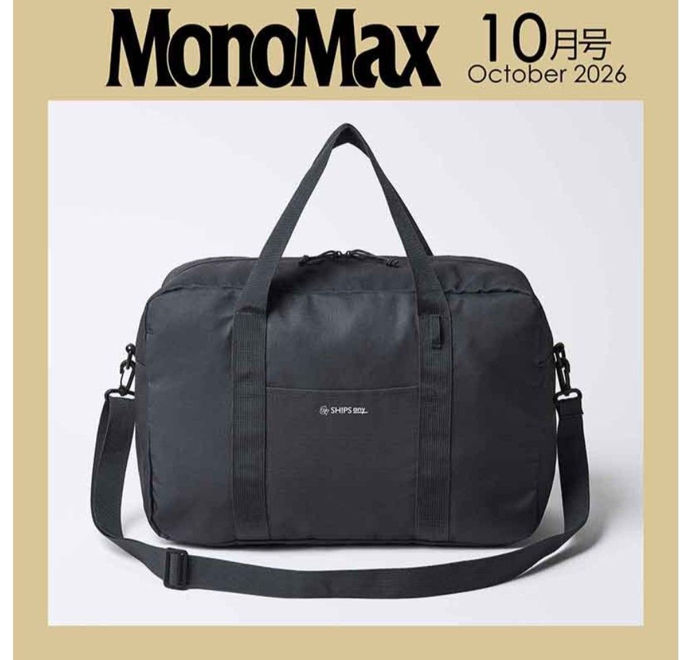 MonoMax 10月号附录SHIPS any 7大功能BIG波士顿包