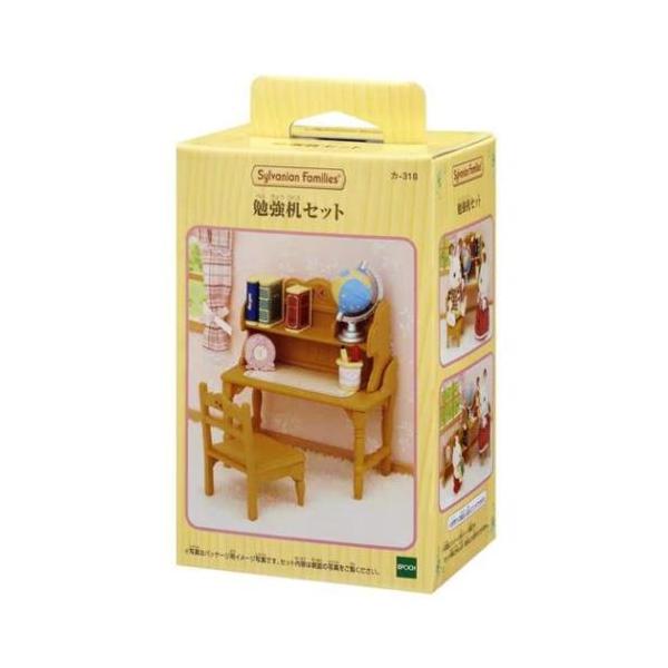 吉祥物汽车318 学习桌套装 丝尔法尼亚家族 Sylvanian Families Epoch公司 收藏杂货 玩偶 爆买