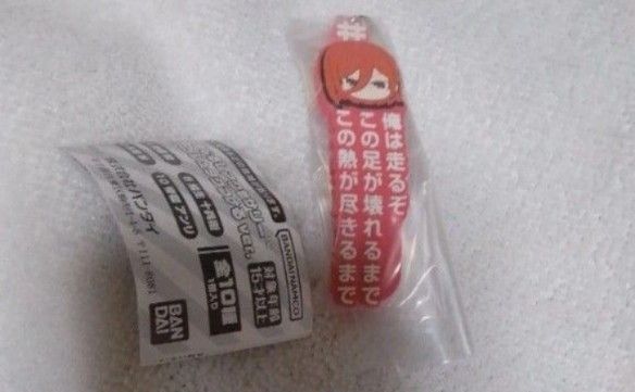 めじるしアクセサリー ブルーロック 千切豹馬 キーホルダー バンダイ ハッシュタグつける 千切