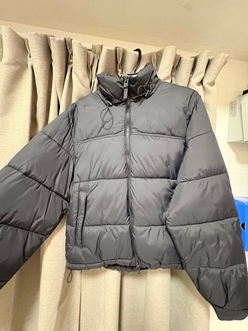 ZARA 黑色派克大衣