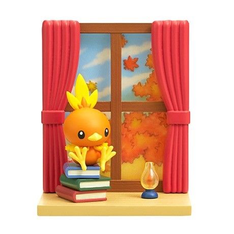Reiment Pokemon Window Shelf Collection Torchic Figure