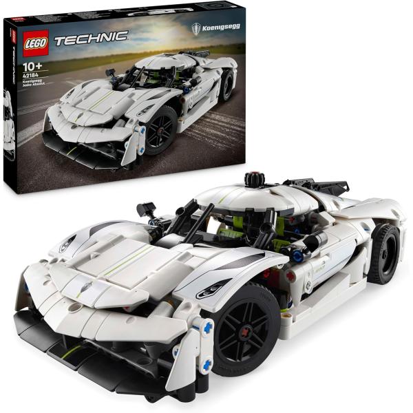 LEGO乐高技术Koenigsegg Jesko Absolut高帕克42184白色10岁以上块玩具免费送货