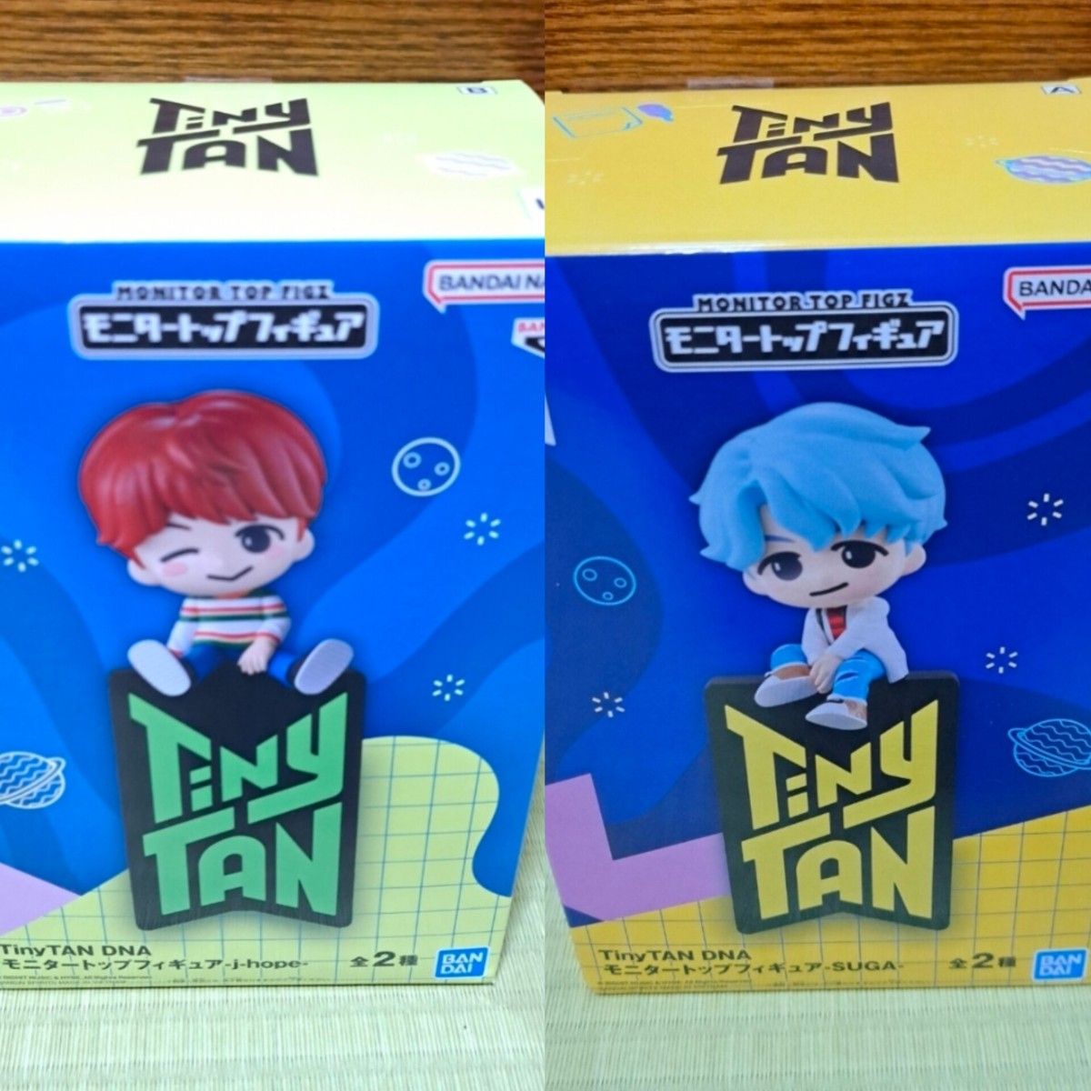 TinyTAN DNA Monitor Top Figure j-hope SUGA 2-Piece Set