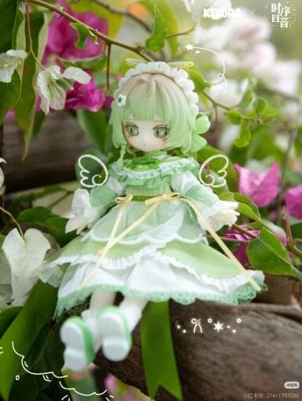 WOWLOI Seasonal Echoes KIKURA Solar Term Healing Awakening of Insects Plum Soul Doll