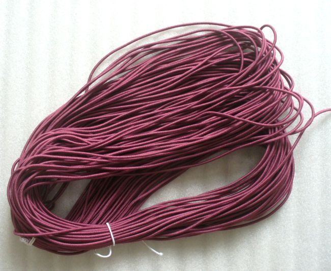 2卷 总长约90米 2.5毫米 毛线圈发圈 橡皮筋 丸子头 新品 材料 素材 手工制作