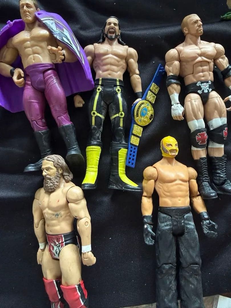 WWE Wrestling Figures 5-Piece Set