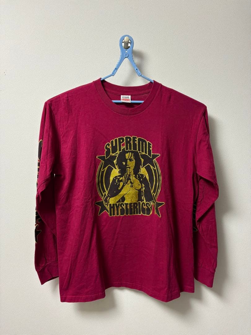 HYSTERIC GLAMOUR × Supreme长袖t恤