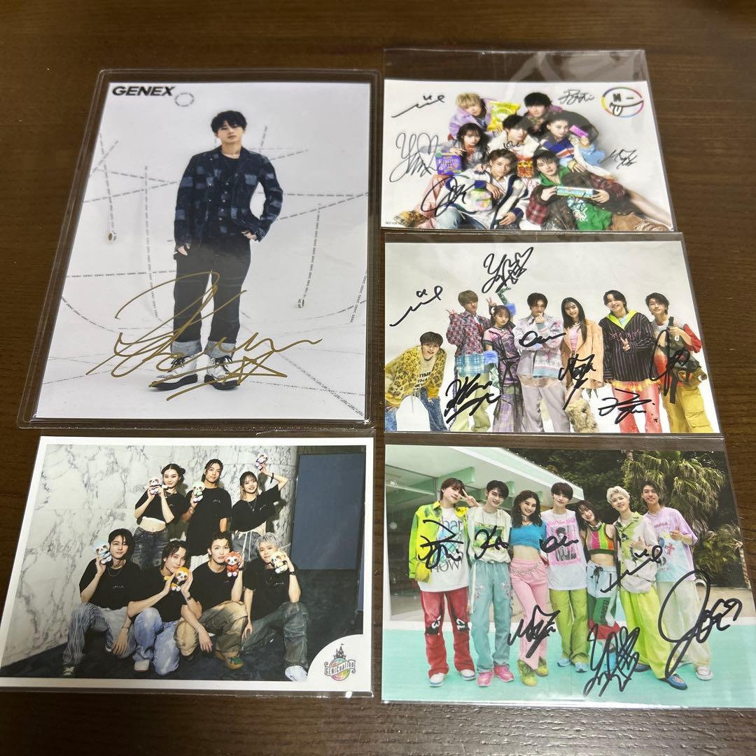 GENIC 亲笔签名照片