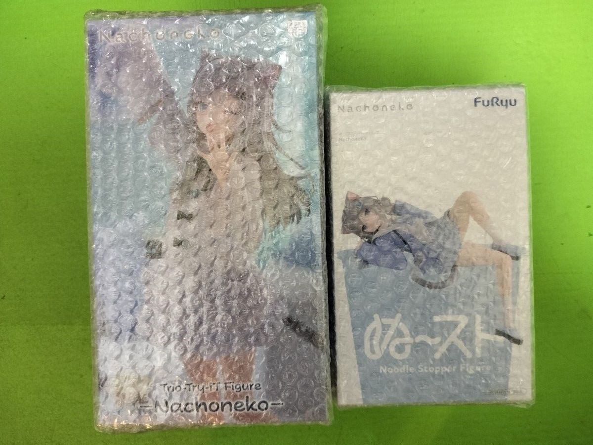 Nachoneko Trio-Try-iT 手办&扭蛋防倒器手办 なちょねこ 手办2体套装