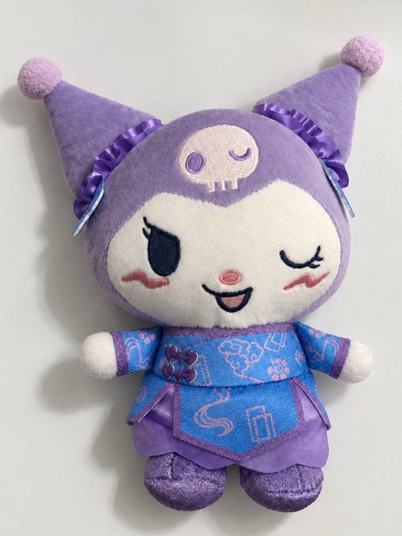 三丽鸥 克罗米 毛绒玩具 吉祥物 旗袍