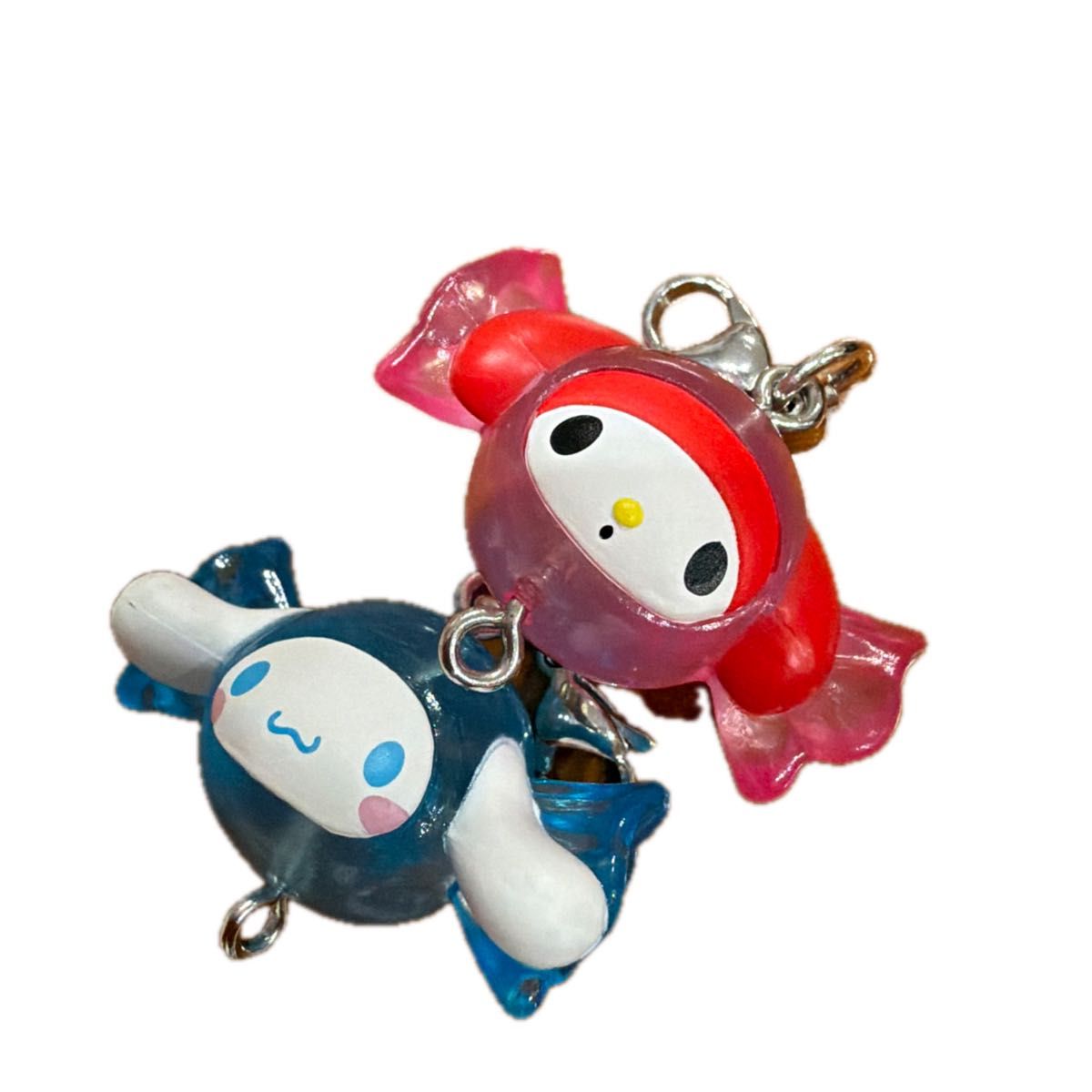 Mejiru Accessories Sanrio My Melody Cinnamo Roll Connected Candy Charm 2 Pieces Set
