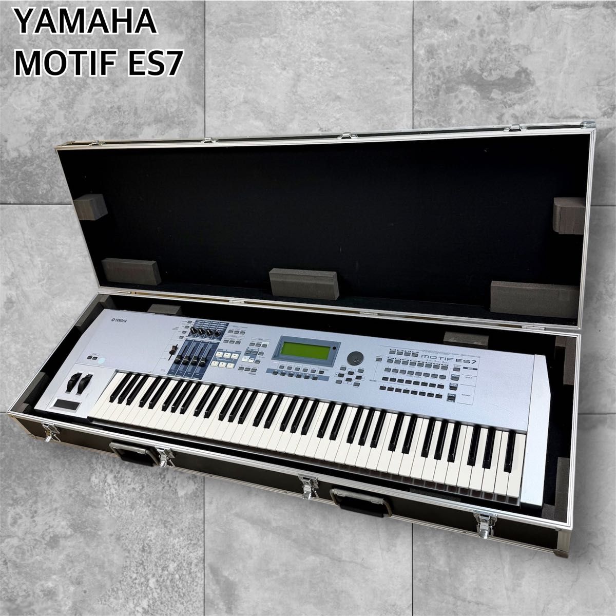 YAMAHA MOTIF ES7 76鍵 シンセサイザー ハードケース付