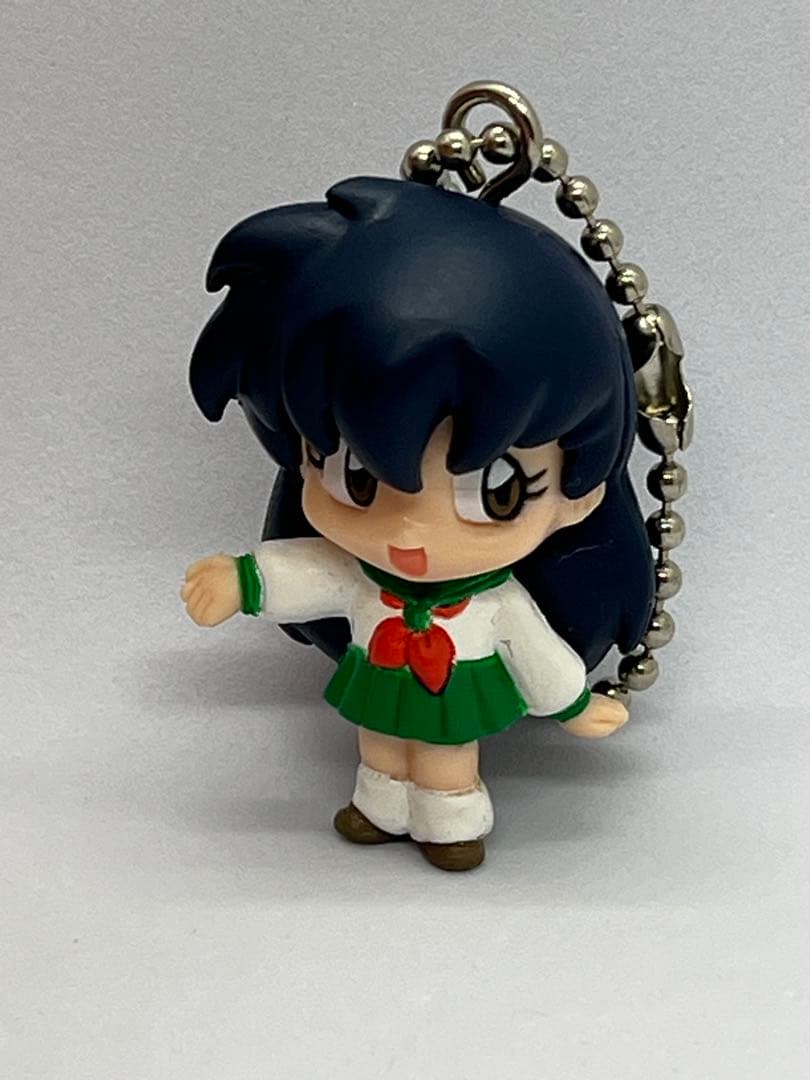 Inuyasha Kagome Higurashi Mini Figure Keychain Retro