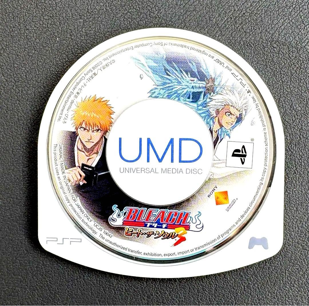 PSP BLEACH 灵魂骇客3 UMD 仅软件※无盒