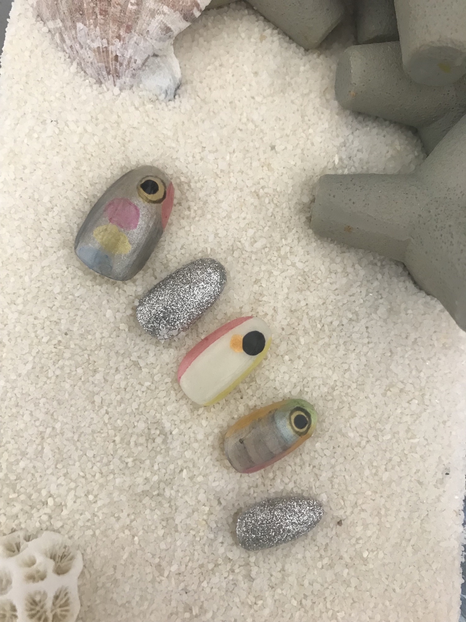 Fishing Nail Tips