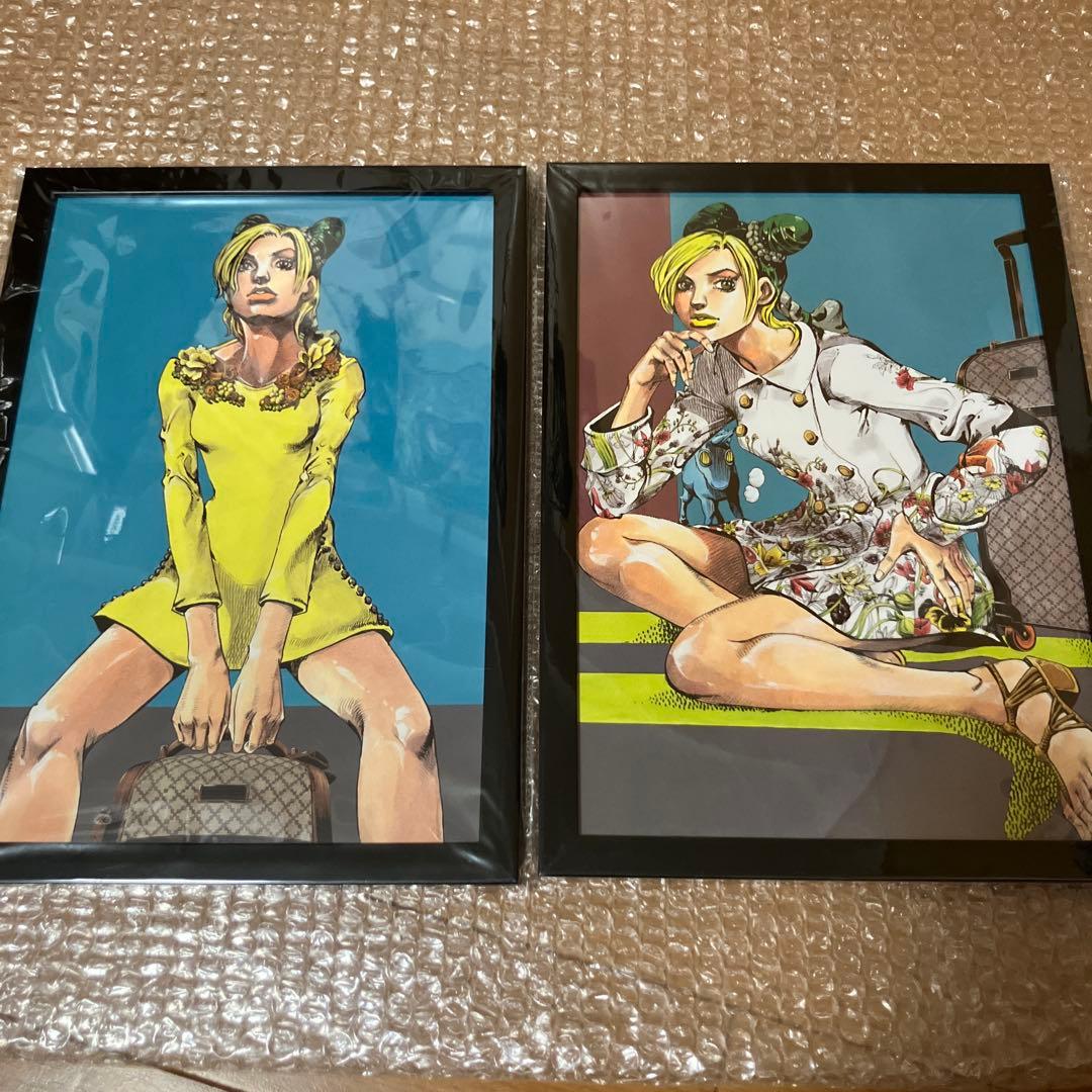 Jojo的奇妙冒险带额的海报徐伦GUCCI 2枚套装