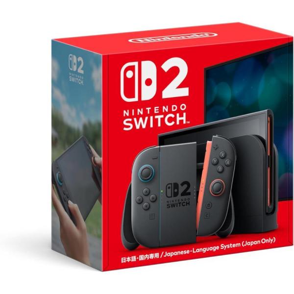 【有新品 · 库存】Nintendo Switch 2日语 · 国内专用BEE-S-KB6CA本体任天堂Switch 2平日14点之前的订单当天发送全国运费免费 (部分地区除外)
