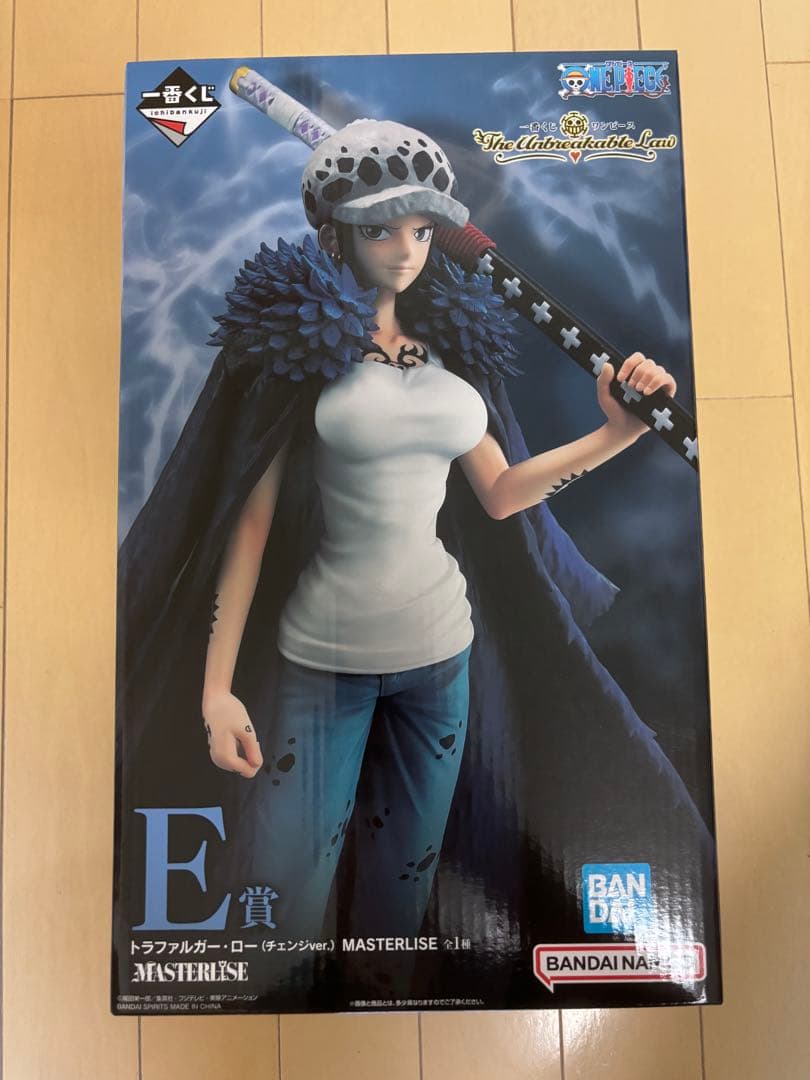 一番抽奖 ONE PIECE E奖 特拉法尔加·罗 全新未拆封