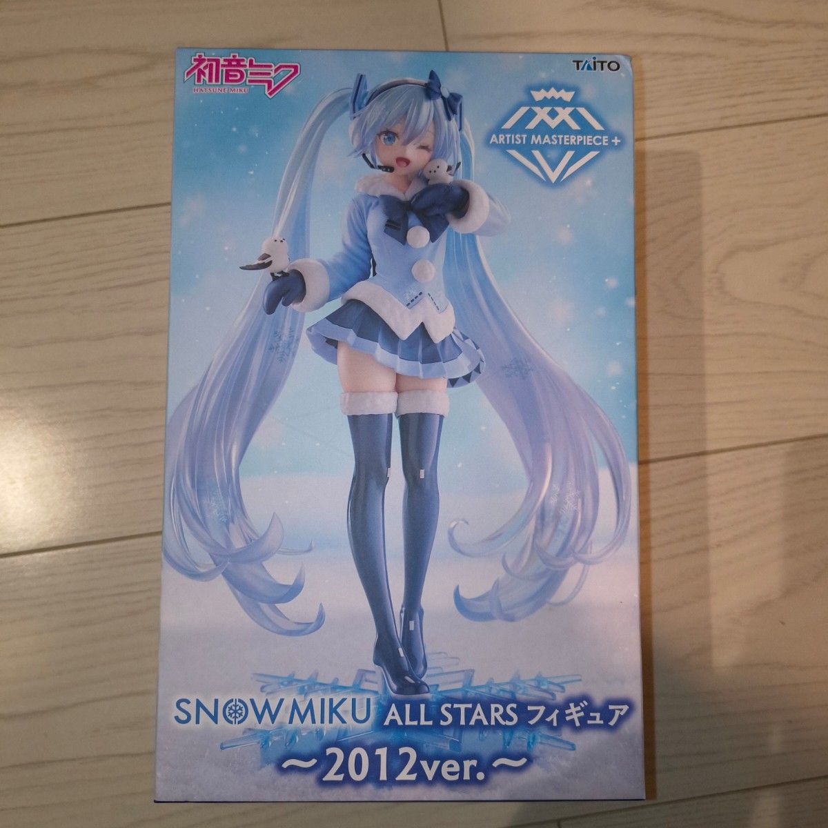 初音未来 雪未来 AMP + 手办 SNOW MIKU ALL STARS 2012ver . Taito