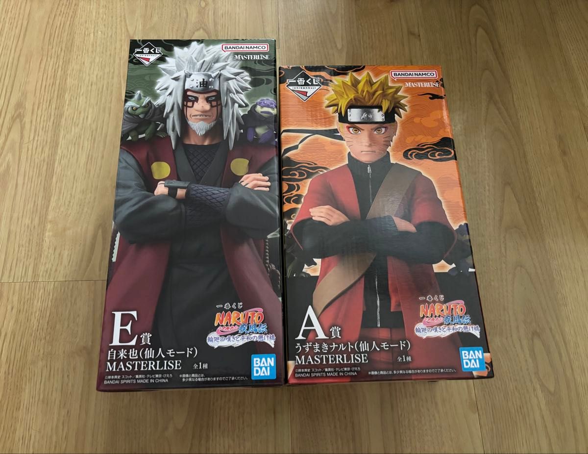 一番奖 NARUTO 轮回之叹与和平之桥 A等奖漩涡鸣人 E等奖自来也仙人模式手办 2种套装