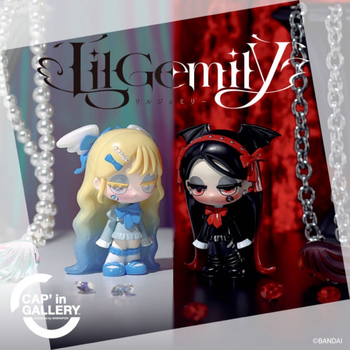 BANDAI LilGemily 手办收藏 丽尔杰米莉 2体套装