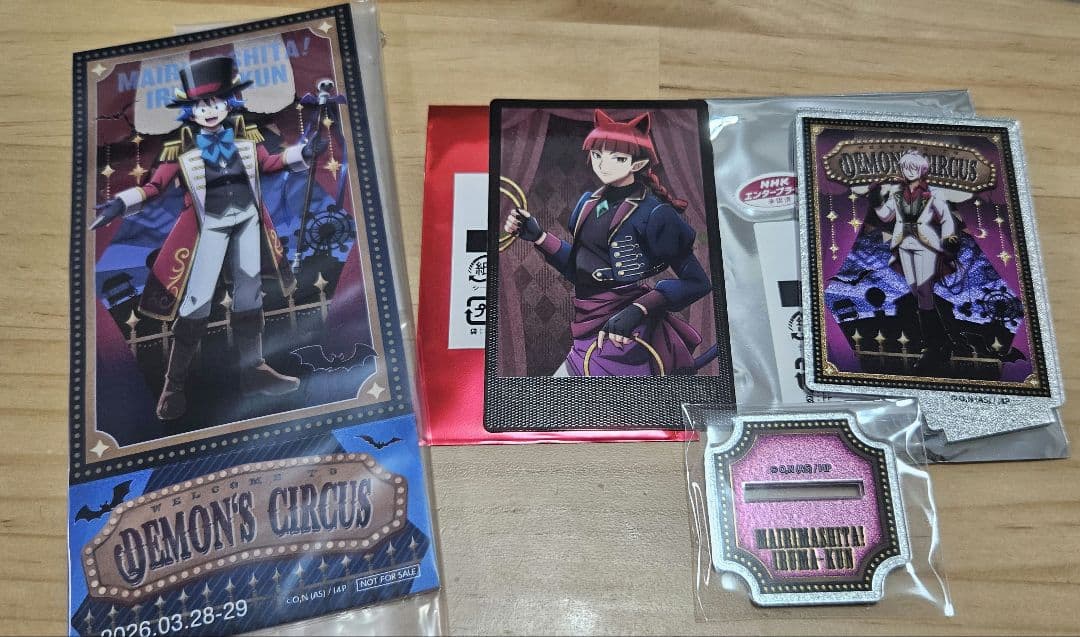 Welcome to Demon School! Iruma-kun DEMON 'S CIRCUS Acrylic Stand Card