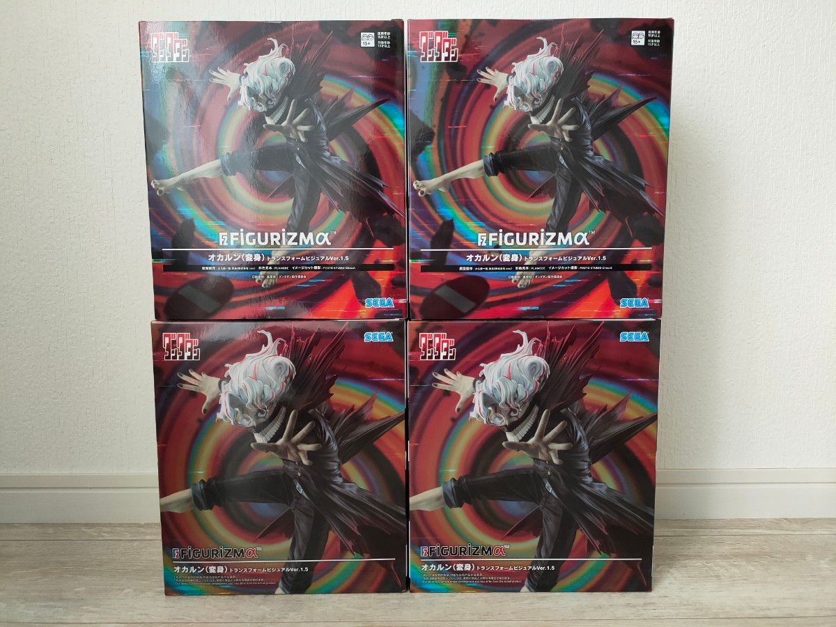 【DAN DA DAN】FIGURIZMα occulton(变身)Transform Visual Ver.1.5 4个套装
