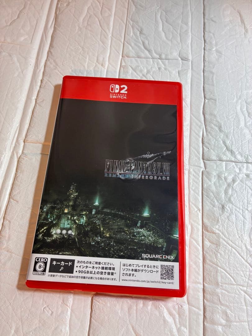 Switch2 最终幻想7 重制版Intergrade 钥匙卡版
