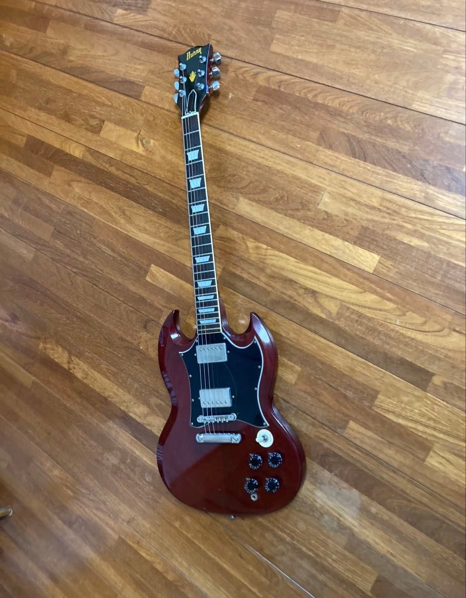 最终降价【 BURNY / Burny SG-75AY 】 SG Type电吉他,附硬盒