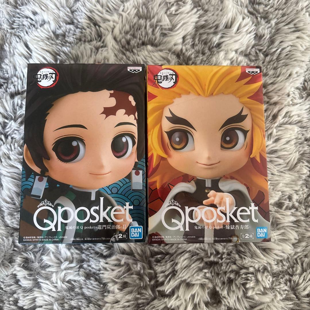 鬼灭之刃 Qposket 灶门炭治郎II 炼狱杏寿郎 手办
