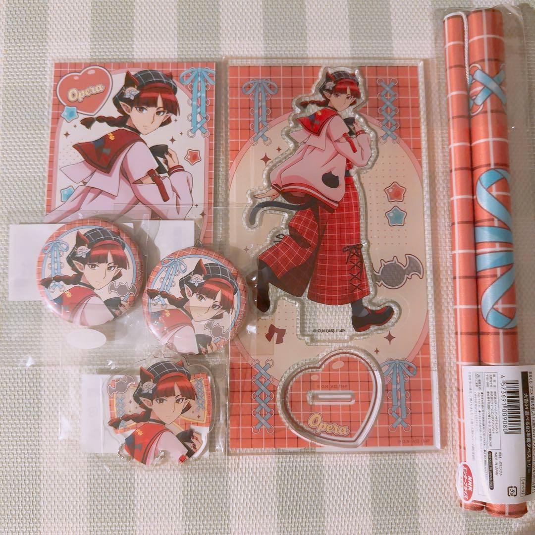 Opera Acrylic Stand Can Badge Acrylic Keychain Tapestry Marukuji