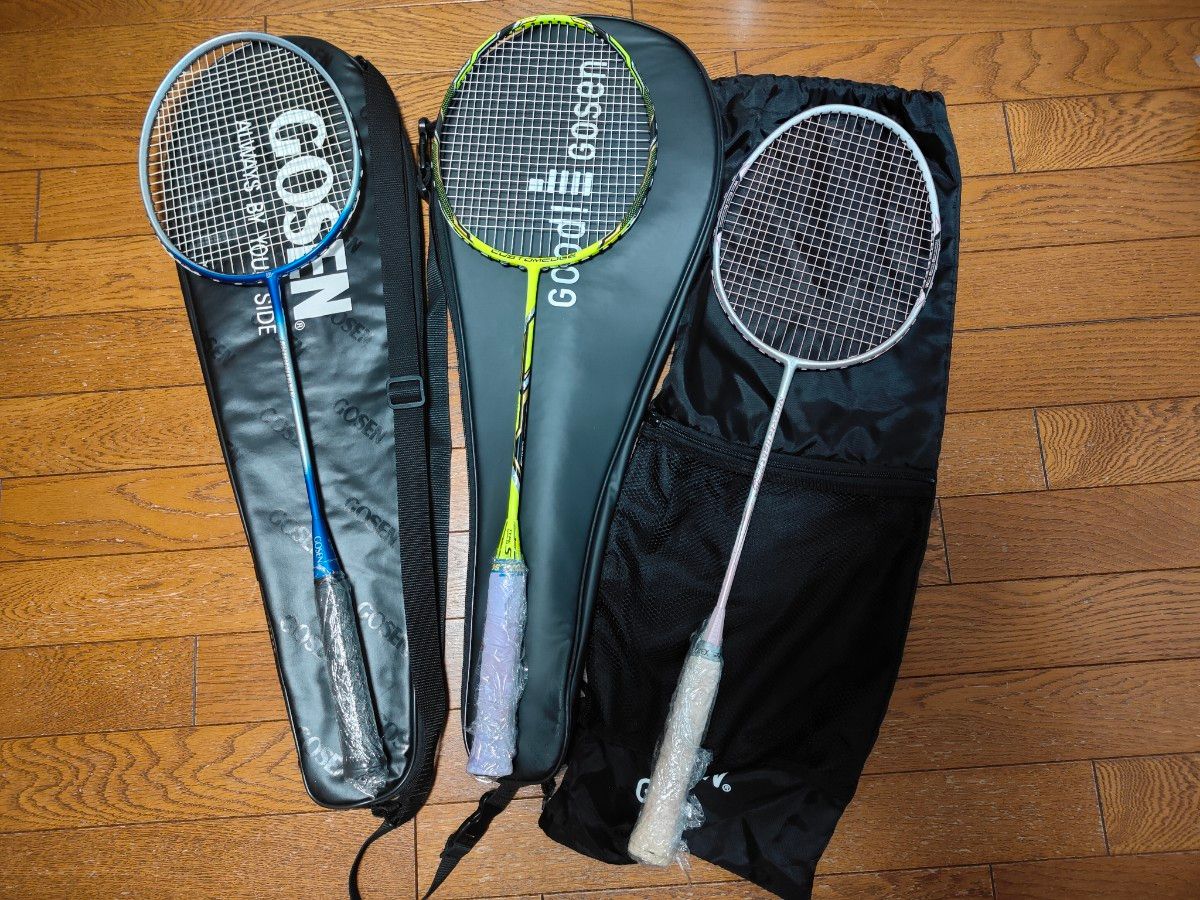 GOSEN 羽毛球拍 CUSTOMEDGE Miraclelight 整套出售 羽毛球拍