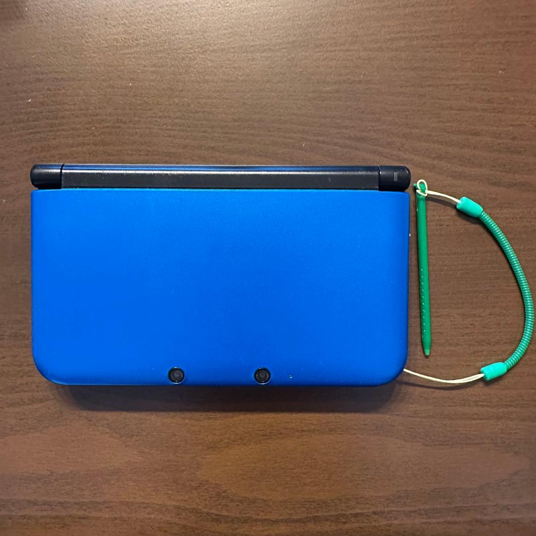 任天堂3DS LL 主机 蓝色
