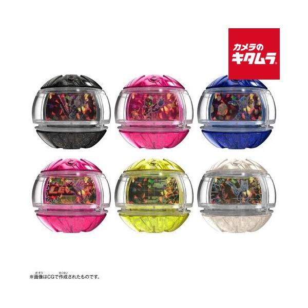 バンダイ 仮面ライダーゼッツ DXレジェンドライダーカプセムランダムボックス キラキラver.04（1BOX 6個入）