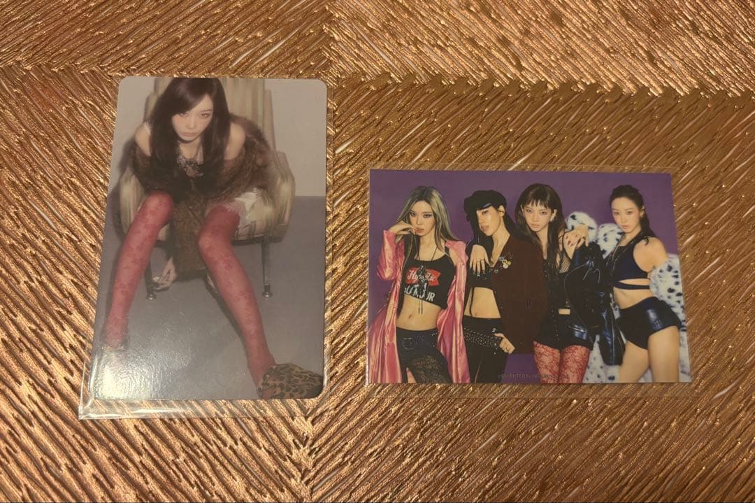 aespa kissntell Giselle Tower Record trading card + bonus