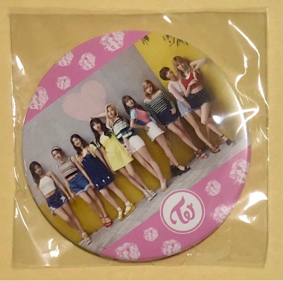 TWICE JYP NATION 2016 周边 罐装镜子 徽章 交换卡