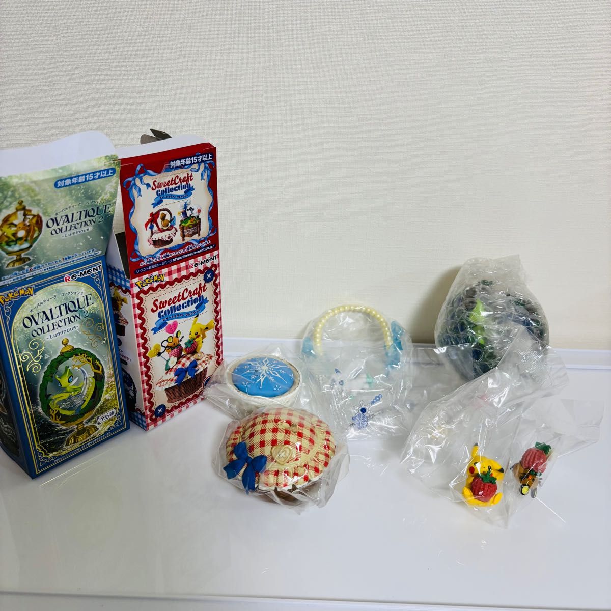 利美特 宝可梦 OVALTIQUE 系列2 & SweetCraft 阿罗拉洛可可 比卡丘 塞雷比
