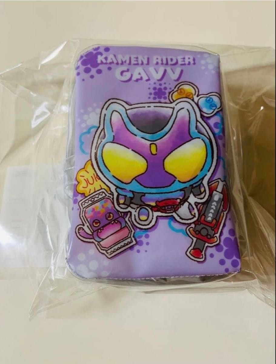 Brand New Unopened Pastel Transform Plush Toy Kamen Rider Clear Pouch Gav