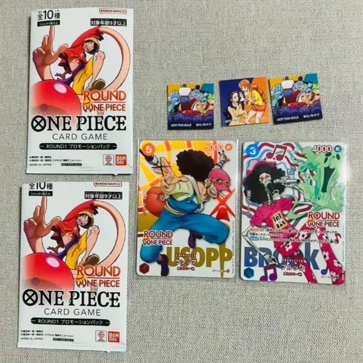 One Piece Card Game Round One Promo Pack Usopp Brook