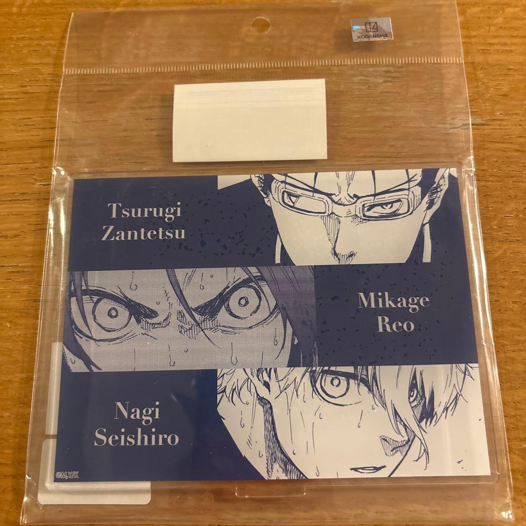 Acrylic Stand Reo Mikage Nagi Blue Lock Original Art
